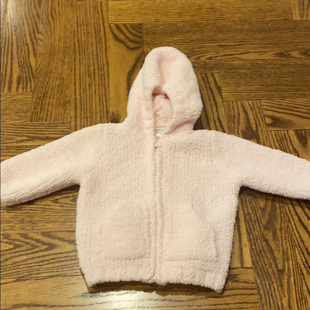 Angel Dear Baby Pink Zip Sweater